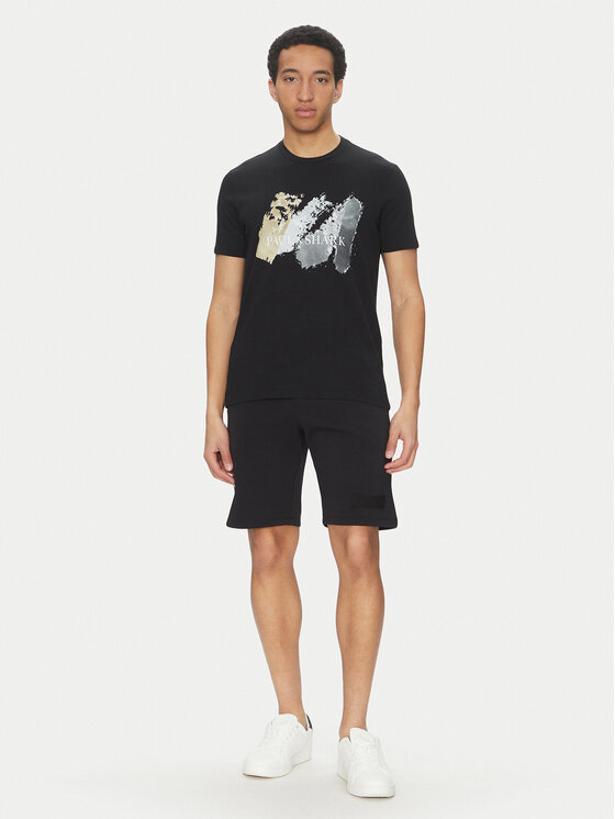 Paul&Shark Paul&Shark Αθλητικό σορτς 25411850 Μαύρο Regular Fit