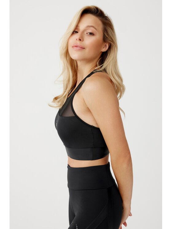 ROUGH RADICAL ROUGH RADICAL Biustonosz sportowy SPORTS BRA ETNA Czarny