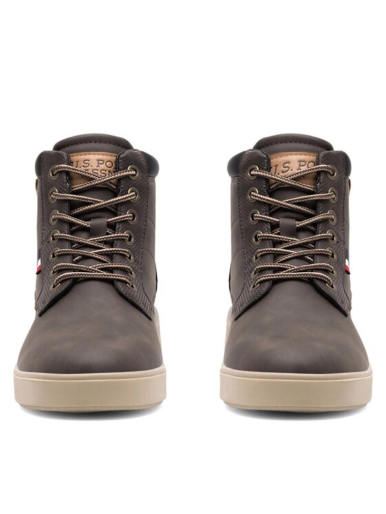 U.S. Polo Assn. U.S. Polo Assn. Gležnjarji HOOVER001M/CUY1 Rjava