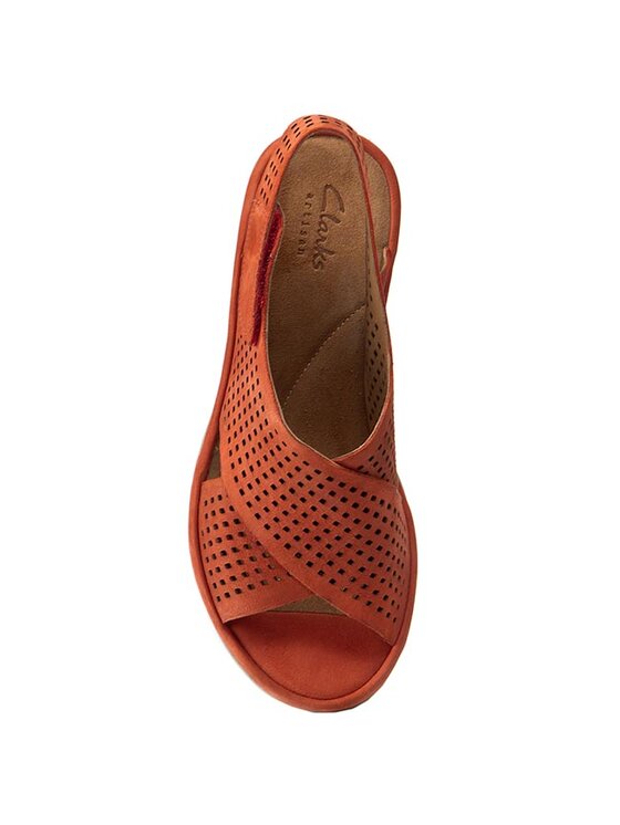 Clarks Sandali Clarene Award 261148204 Arancione Modivo