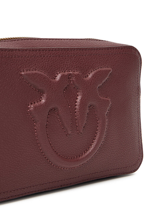 PINKO PINKO Torbica Carrie Camera Bag Classic PE 25 PLTT 104336 A29Q Tamnocrvena