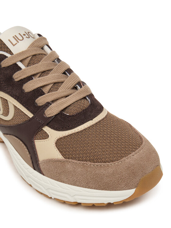 Liu Jo Liu Jo Sneakersy Trixie 01 BF6063 PX030 Brązowy