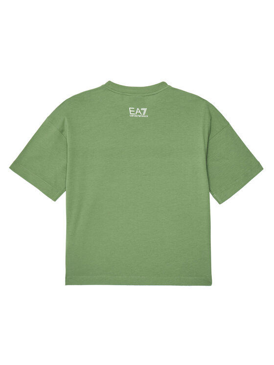 EA7 Emporio Armani EA7 Emporio Armani T-särk 7B000069 AF10378 U7203 Roheline Relaxed Fit