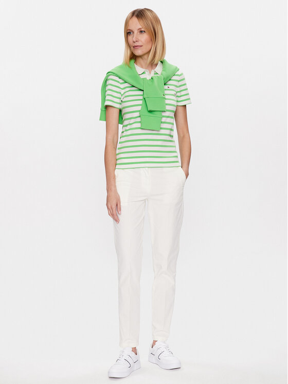 Tommy Hilfiger Tommy Hilfiger Chino WW0WW37763 Écru Slim Fit