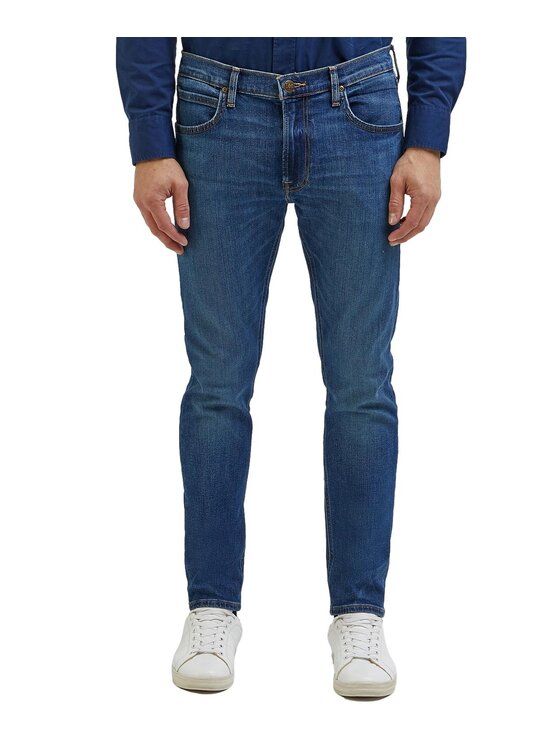 Lee Lee Jeansy L719AKA39 Niebieski Slim Fit