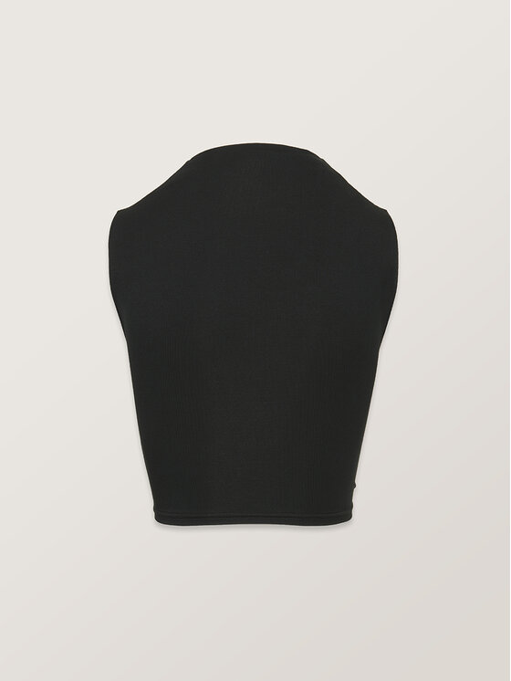 La Mania La Mania Top EVE Černá Cropped Fit