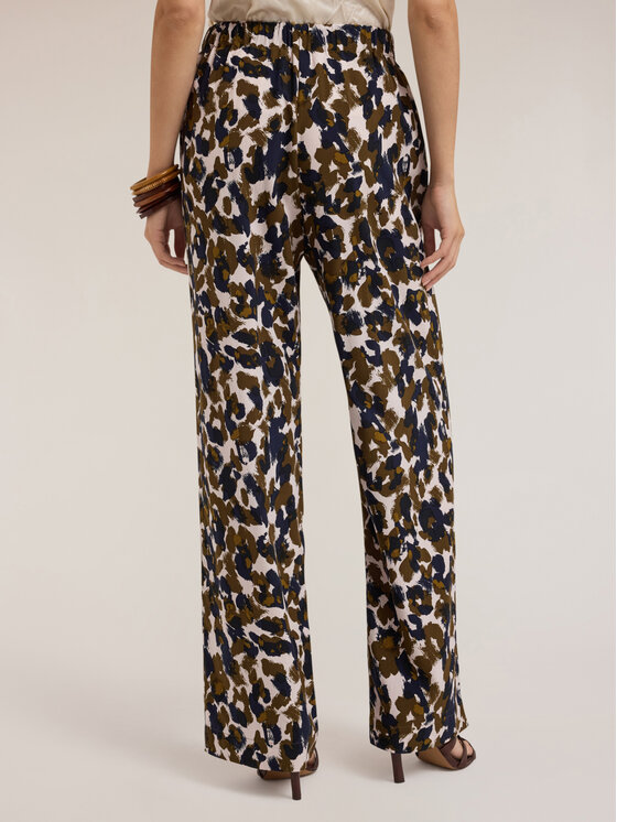 Motivi Motivi Pantaloni di tessuto P157W000809N0S1 Verde Over Fit