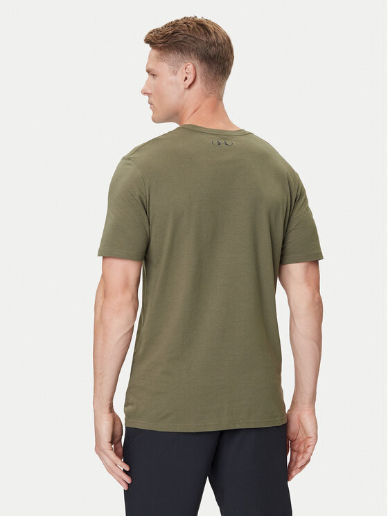 Under Armour Under Armour Majica UA SPORTSTYLE LC SS 1326799 Khaki Regular Fit