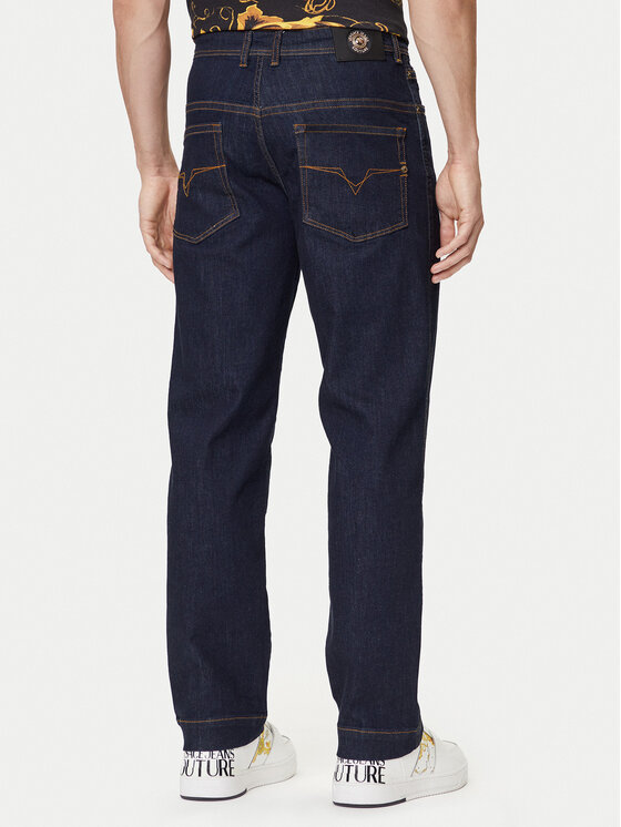 Versace Jeans Couture Versace Jeans Couture Teksad 79GAB5RE CDW02 Tumesinine Straight Fit