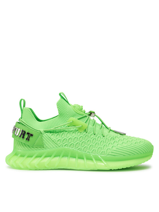 Plein Sport Plein Sport Sneakersy SADS USC0520 STE003N Zielony