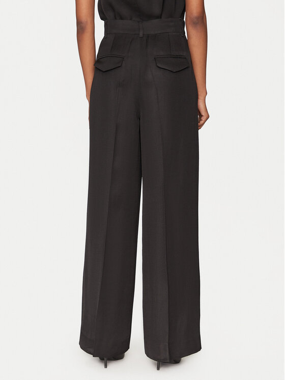 Marella Marella Palazzo kelnės Pianosa 2515131041 Juoda Wide Leg