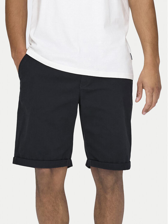 Only & Sons Only & Sons Szövet rövidnadrág Peter 22027905 Sötétkék Regular Fit