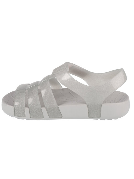 Crocs Crocs Sandały Isabella Glitter Kids Sandal Szary