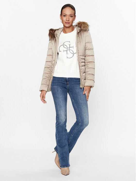 Marciano Guess Marciano Guess Übergangsjacke Mariah 3BGL18 9620Z Beige Slim Fit