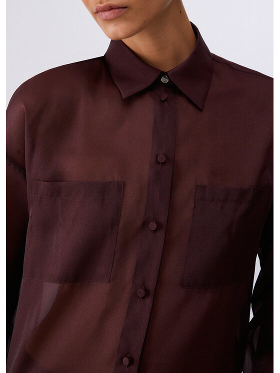 Liu Jo Liu Jo Camicia CA6343T6870P9646 Marrone Regular Fit