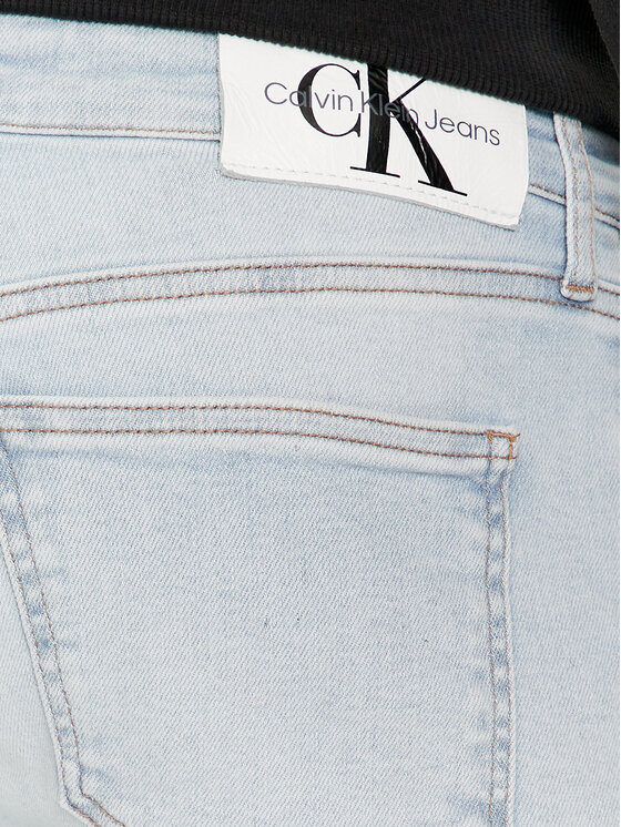 Calvin Klein Jeans Calvin Klein Jeans Jeans hlače J30J324850 Svetlo modra Skinny Fit