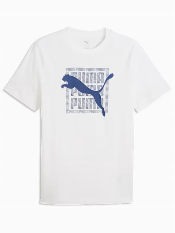 Puma Puma T-Shirt 691775-02 Biały Standard Fit