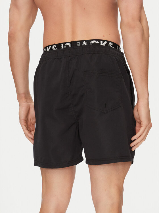Jack&Jones Jack&Jones Plavecké šortky Fiji 12227254 Černá Regular Fit