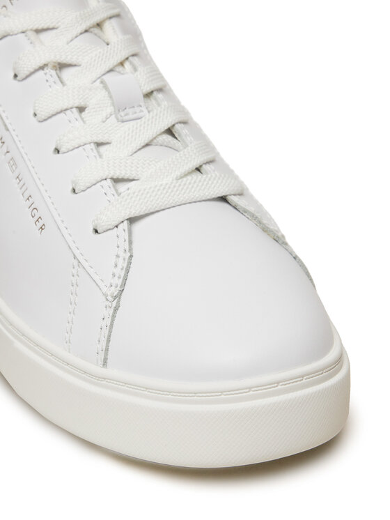 Tommy Hilfiger Tommy Hilfiger Sneakersy Essential Court FW0FW08320 Biela