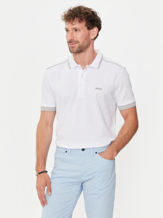 Boss Polo Paddy 1 50512995 Balts Regular Fit