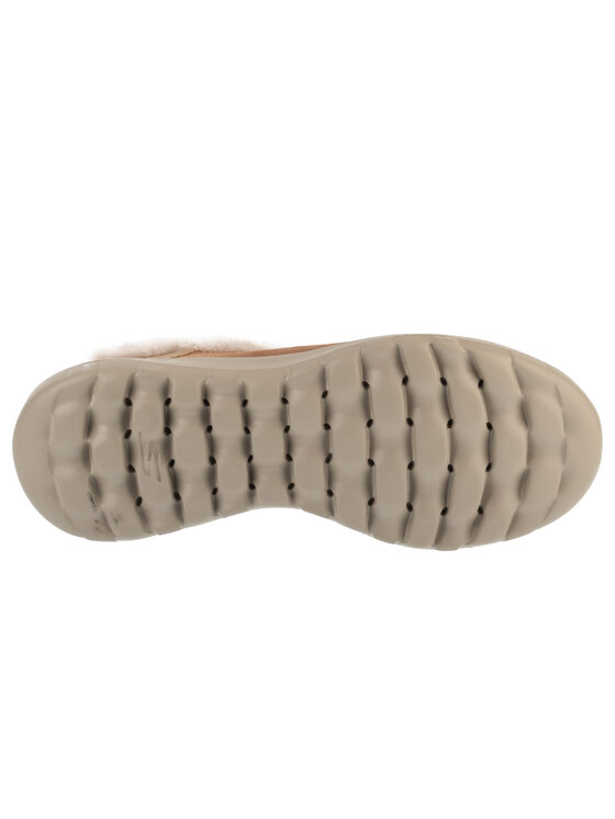 Skechers Skechers Śniegowce Slip-Ins: On-The-Go Joy - Cozy Shimmer Brązowy