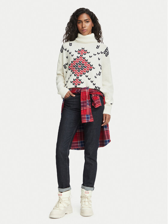Robe di Kappa Robe di Kappa Golf Huez 63137KW Kremowy Regular Fit