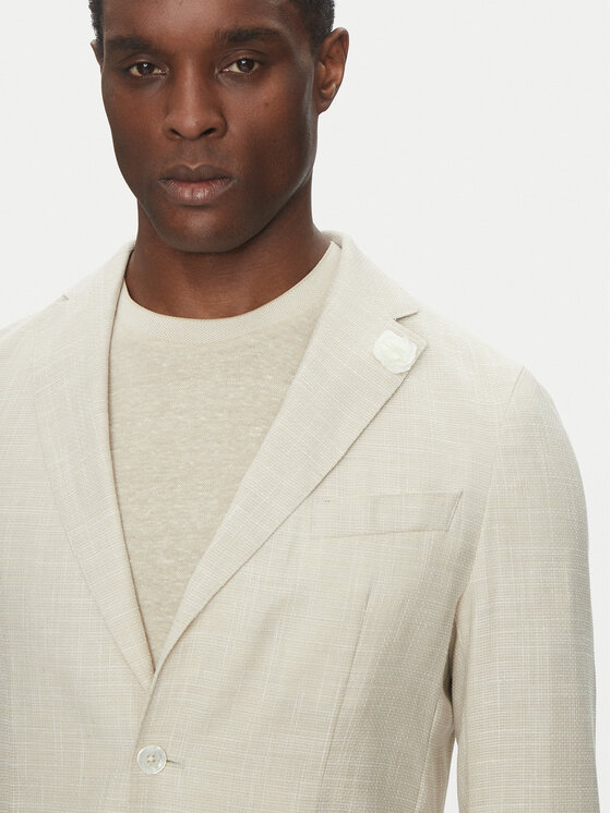 BOSS BOSS Сако C-Hanry-252 50540742 Екрю Slim Fit