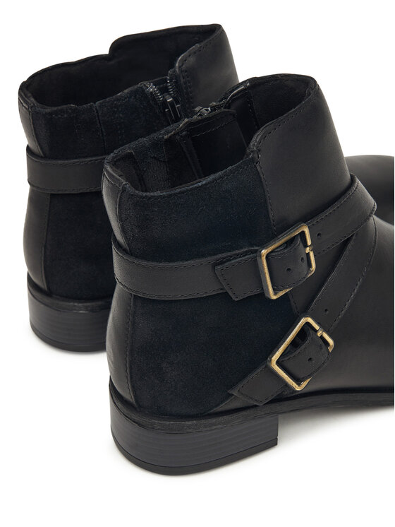 Clarks Clarks Členková obuv Havisham Bay 26182941 Čierna