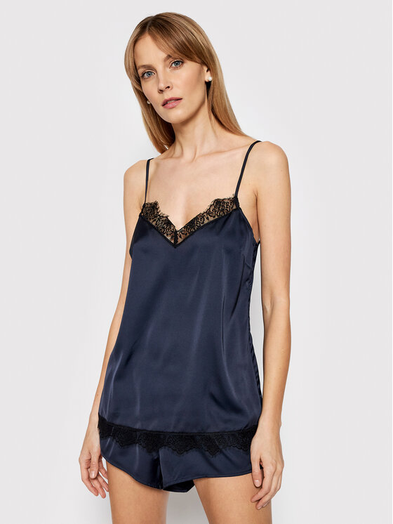 Maglietta del pigiama Satin Secrets 23H900 Blu