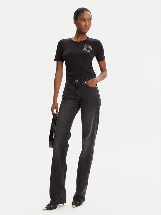 Versace Jeans Couture Versace Jeans Couture Jeansy 79HAB581 CDWRC Czarny Regular Fit