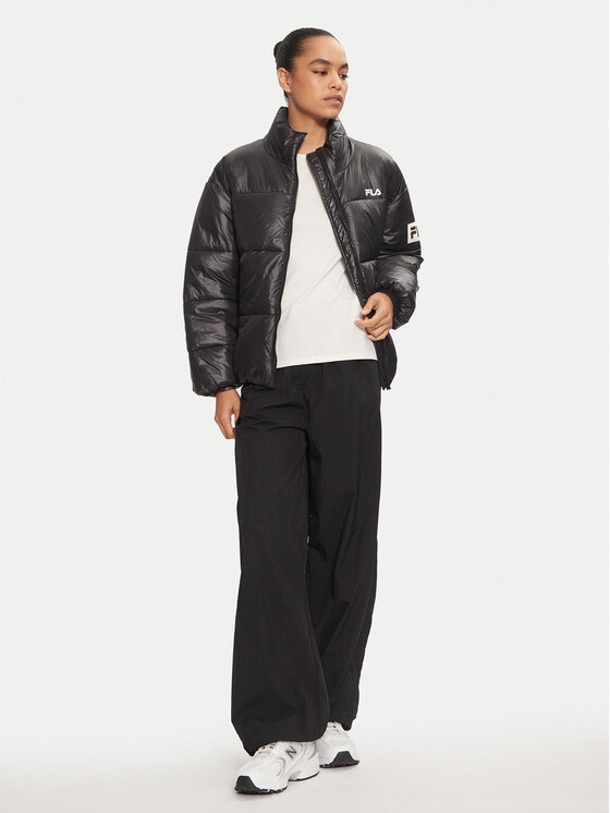 Fila Fila Зимно яке FAW0904 Черен Regular Fit