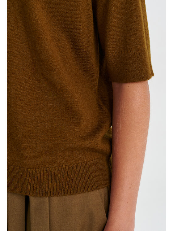 TATUUM TATUUM Sweter ELIN Khaki Classic Fit