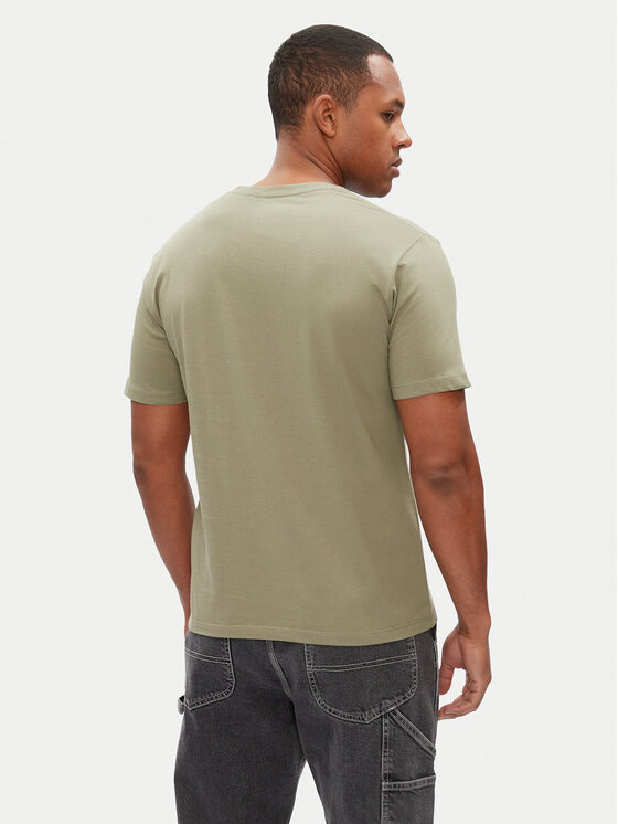 Pepe Jeans Pepe Jeans T-Shirt Eggo N PM508208 Zielony Regular Fit