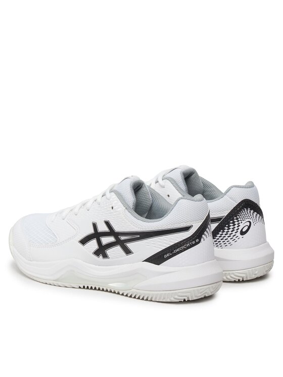 Asics Asics Tenisa apavi Gel-Dedicate 8 Clay 1041A448 Balts
