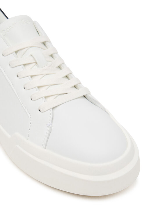 Calvin Klein Calvin Klein Sneakersy Chunky Cupsole Laceup Lth Wn YW0YW01947 Biały