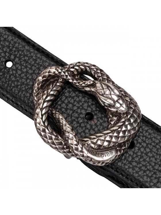 Just Cavalli Just Cavalli Pánský pásek 79QA6F40.ZP295 Černá