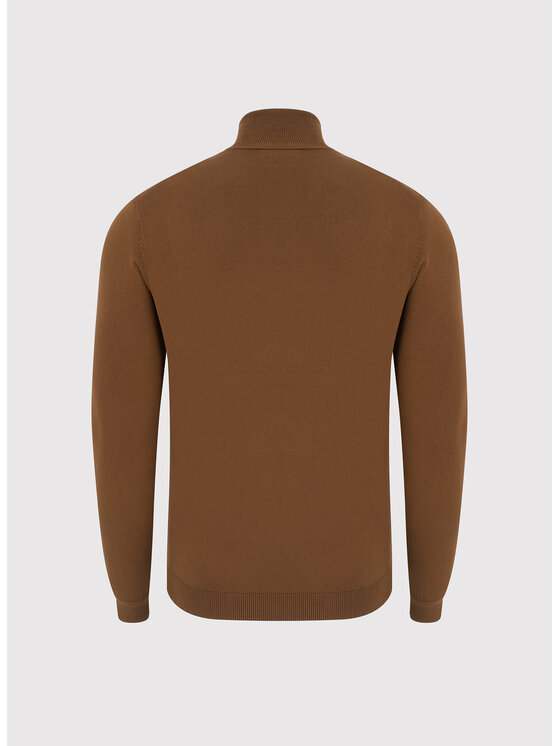 Pako Lorente Pako Lorente Sweter P25WB-2X-025 Brązowy Classic Fit