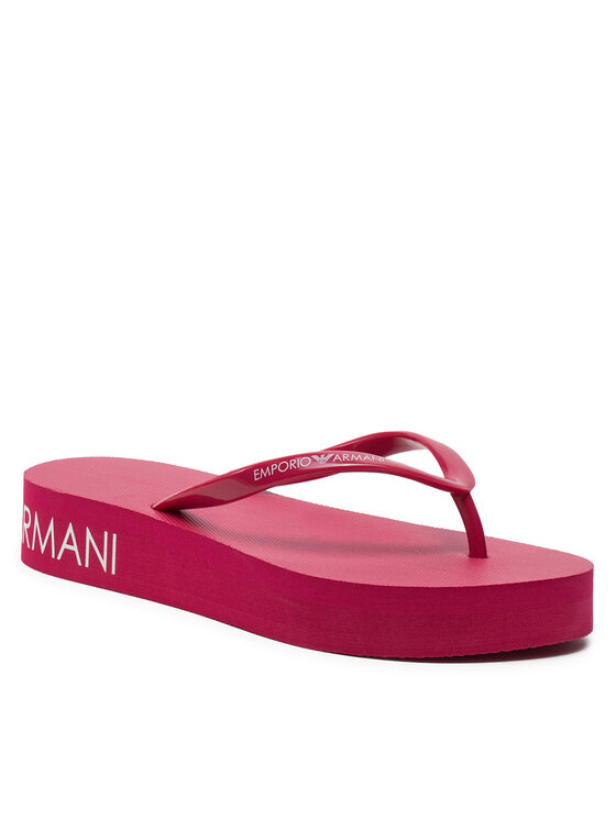 Emporio Armani Emporio Armani Žabky XVQS07 XN118 00238 Růžová