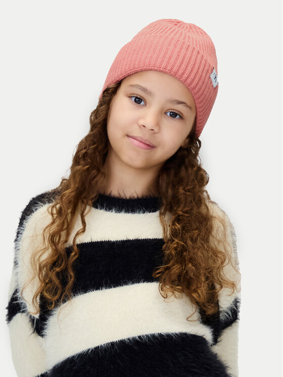 Calvin Klein Jeans Calvin Klein Jeans Kapa Monogram Rib Beanie IU0IU00440 Roza