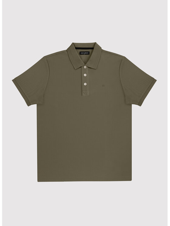 Pako Lorente Pako Lorente Polo P25WF-TX-004 Zielony Classic Fit