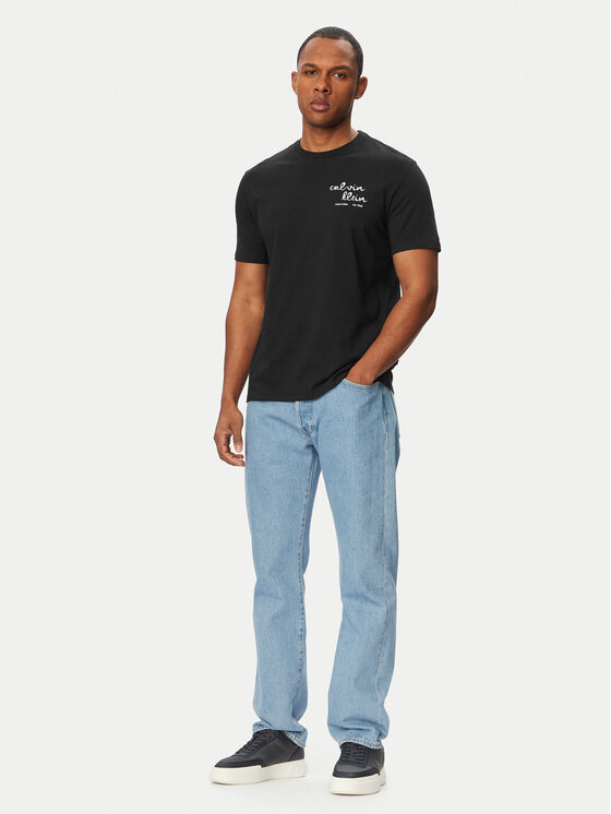 Calvin Klein Jeans Calvin Klein Jeans T-Shirt LV04RG837G Černá Regular Fit
