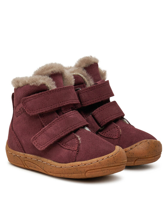 Froddo Froddo Zimske čizme Minni Suede G2110141-1 M Tamnocrvena