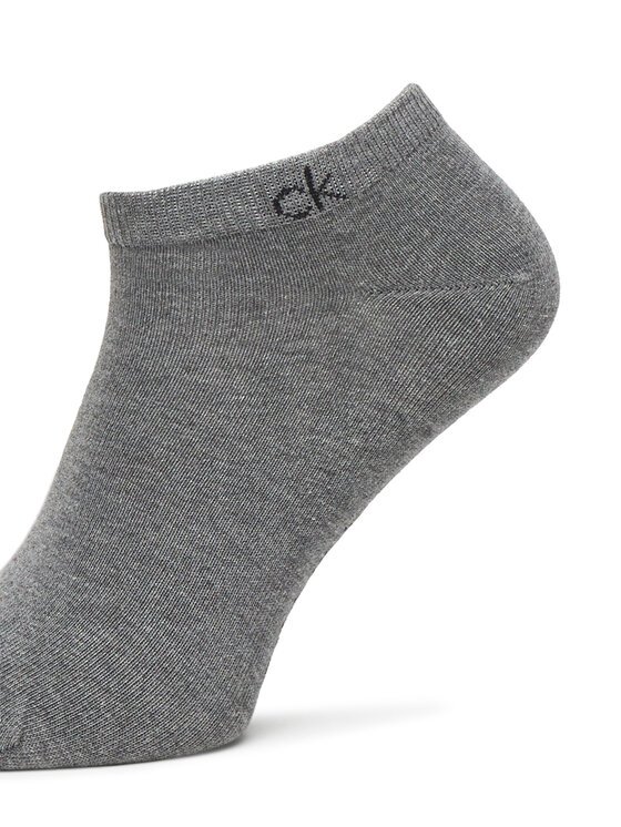 Calvin Klein Calvin Klein Set od 3 para muških niskih čarapa 701234366 Siva