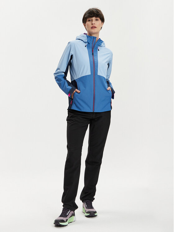 CMP CMP Kurtka przeciwdeszczowa 34Z6526 Niebieski Regular Fit
