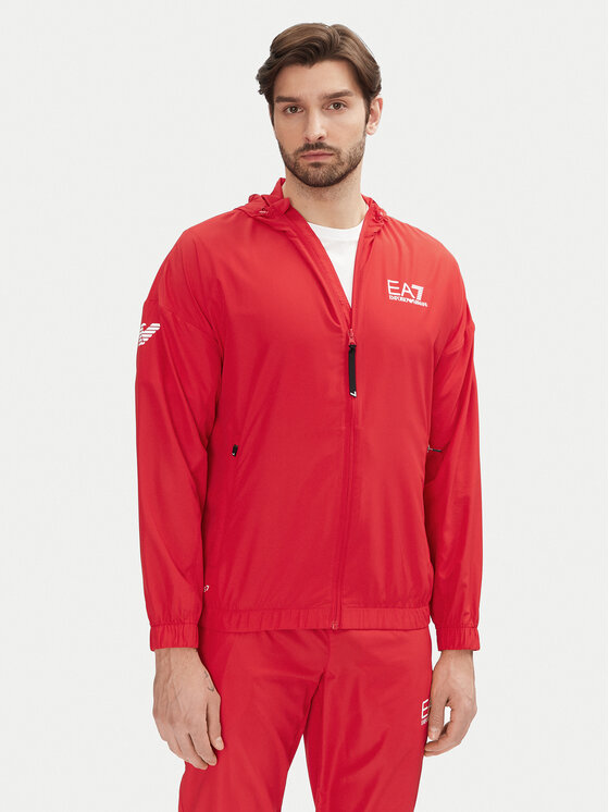 EA7 Emporio Armani EA7 Emporio Armani Trenirka 8NPV08 PN4HZ 1451 Rdeča Regular Fit