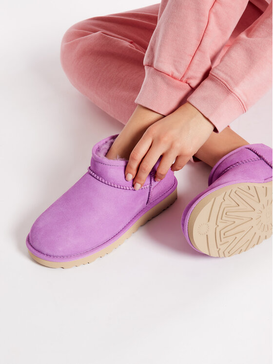 Ugg Ugg Čizme za snijeg W Classic Ultra Mini 1116109 Ljubičasta