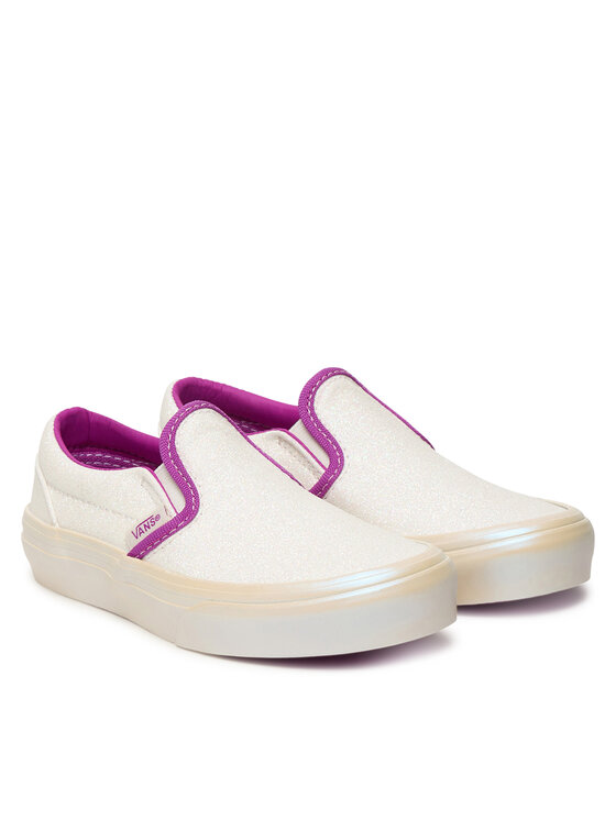 Vans Vans Tenisówki Classic Slip-On VN000D0JWHP1 Kremowy