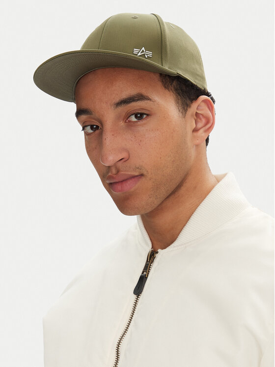 Alpha Industries Alpha Industries Kšiltovka Metal Label 156905 Zelená