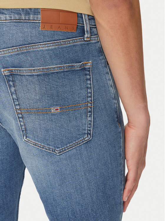 Tommy Jeans Tommy Jeans Traperice Austin DM0DM20987 Plava Slim Fit