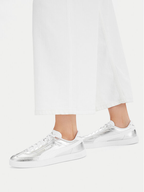 Puma Sneakers Club II Era Metallic Whisper 404461 02 Argintiu